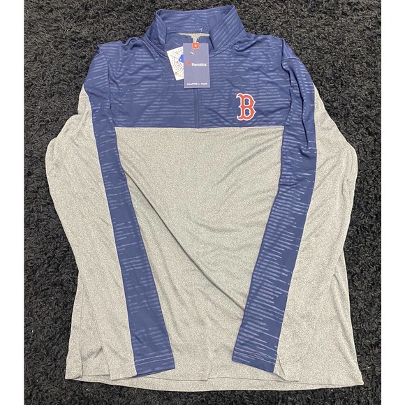 NWT Boston Red Sox Size Med Full Zip Jacket Sweatshirt Fanatics MLB Official MLB - Picture 1 of 6